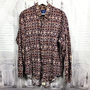 Pendleton Lobo Vintage Shirt Button Up Western M